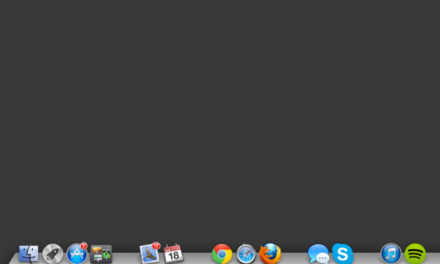 Sort your dock, add blank space